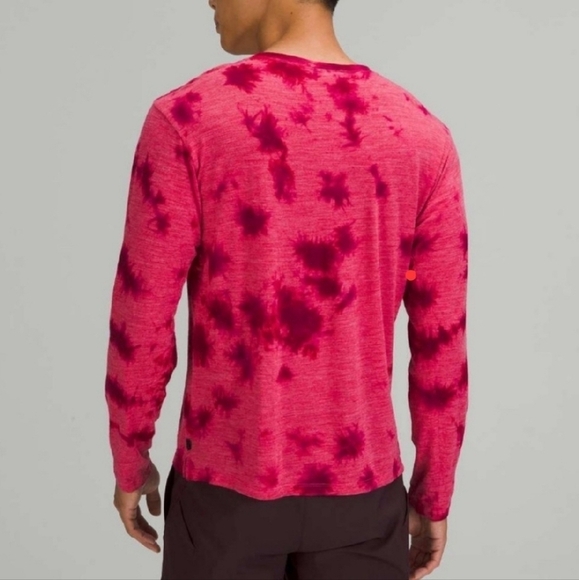 Unisex Lululemon lab Wool-Blend Tie Dye Long Sleeve Shirt - Picture 5 of 10